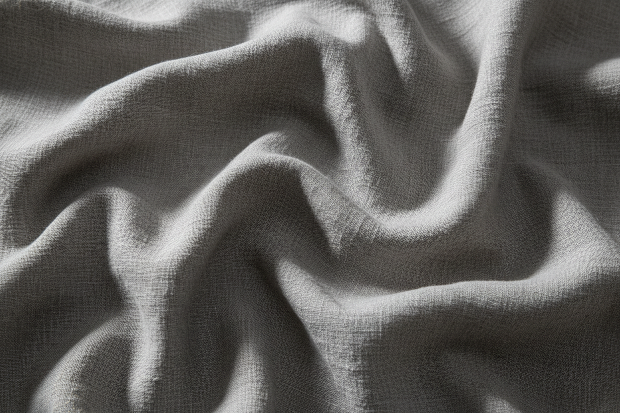 Stone washed linen fabrics