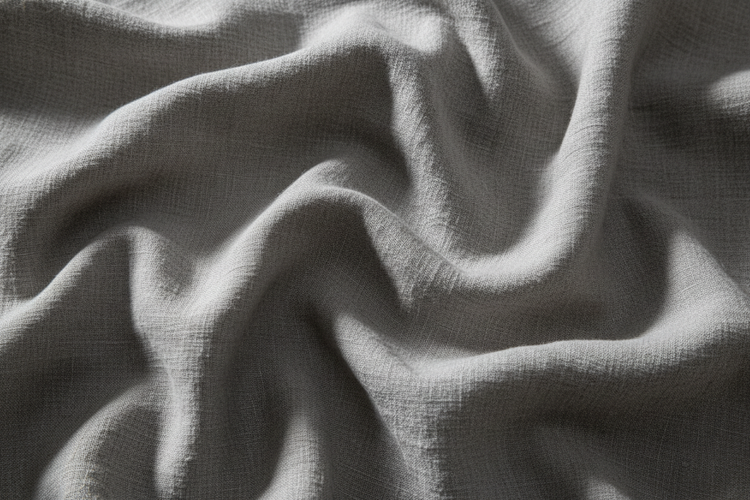 Stone washed linen fabrics