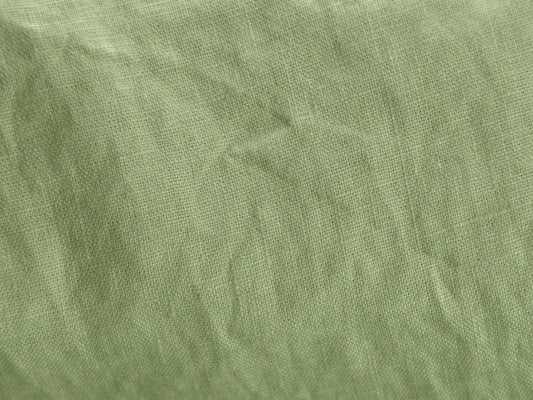 Close-up of green fabric texture