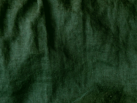 Dark green fabric texture